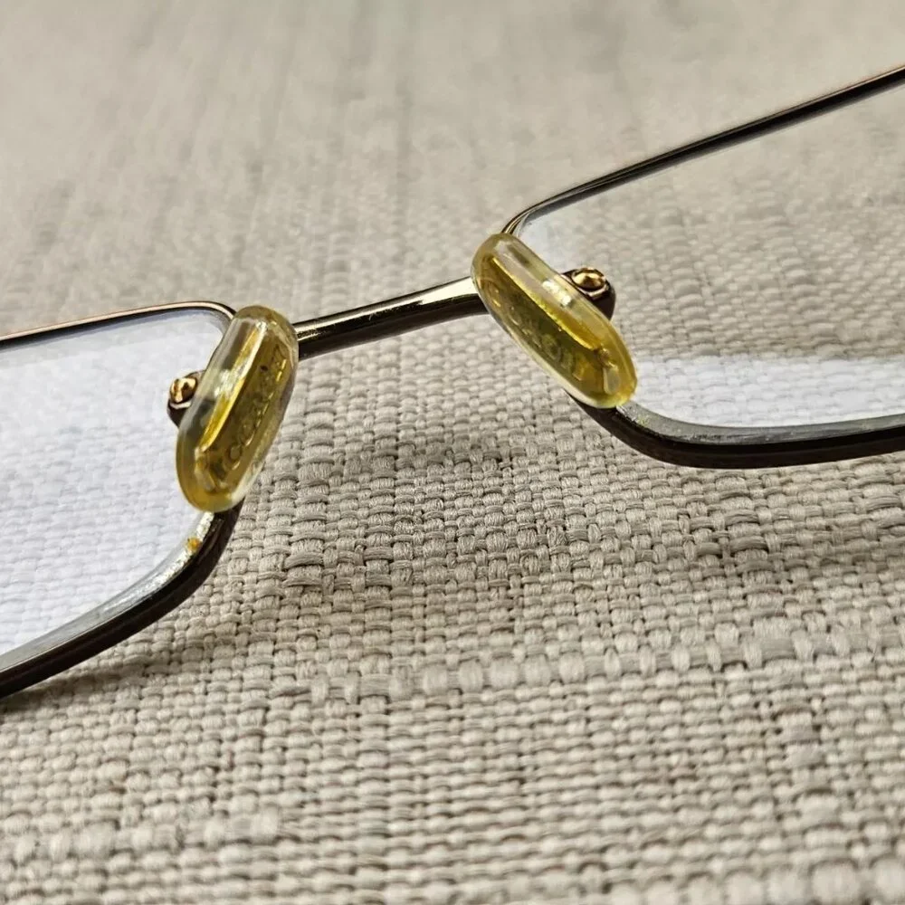 Coach New York Women Glasses Frame Bronze Tone Eyeglasses 52[]16 135 - Picture 9 of 11